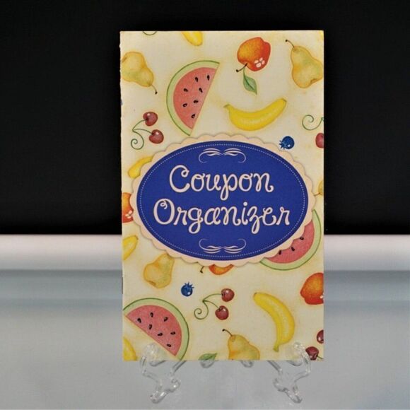 Coupon Holder 8 Pockets Organizer St Labre Indian School Advertising Recipes - Picture 1 of 6